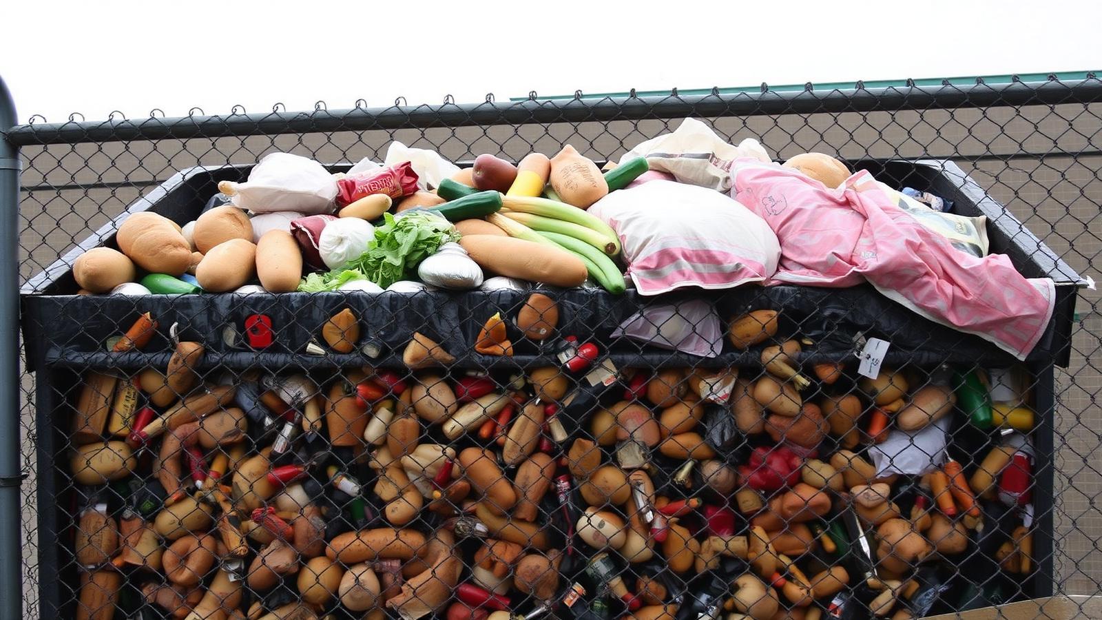 Editorial illustration for Food Waste: The Clearest Moral Failure